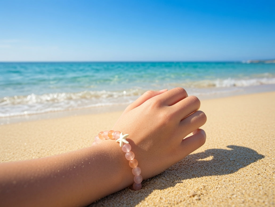 Starfish Bloom Bracelet Set 🌊 - Stackable & Versatile